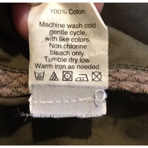 J Crew The Downtown Field Jacket Waxed Cotton Green Womens Size XXXS - Picture 7 of 12